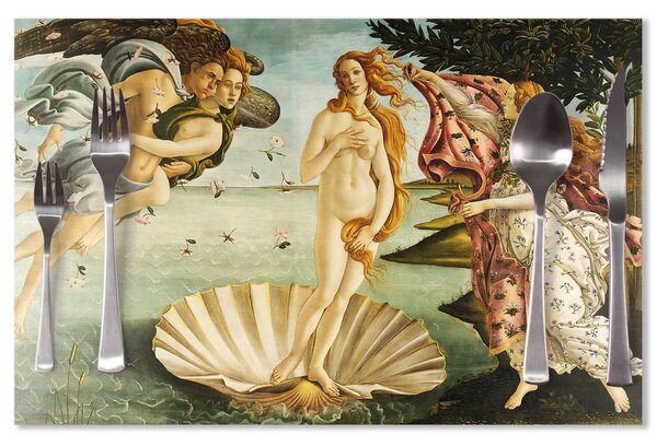 Sablio Prostírání Zrození Venuše - Sandro Botticelli: 40x30cm