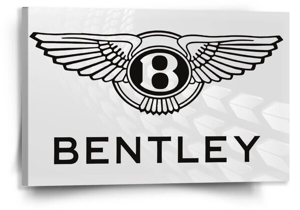 Sablio Obraz Bentley na bílé - 120x80 cm