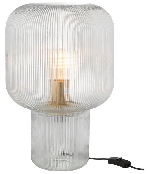 Skleněná stolní lampa J-line Gasina 29 cm