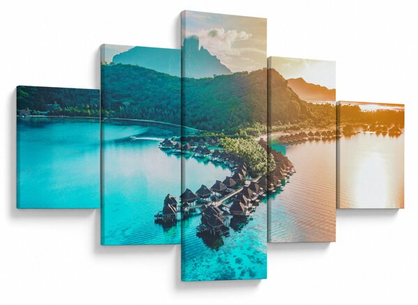 Obraz - Bora Bora (125x70 cm)