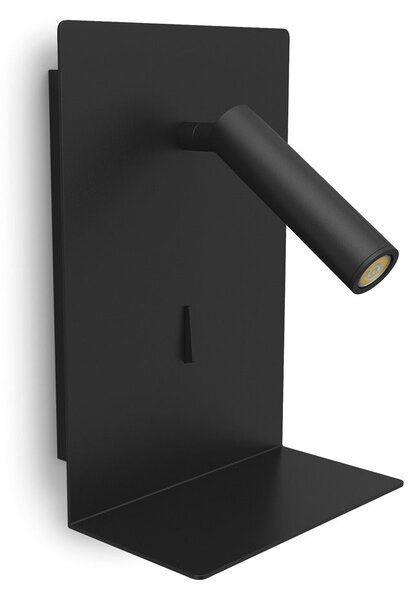 Exo Baltic USB LED nástěnné svítidlo černé