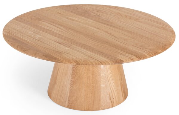 Gazzda Dubový konferenční stolek Mushroom 80 cm