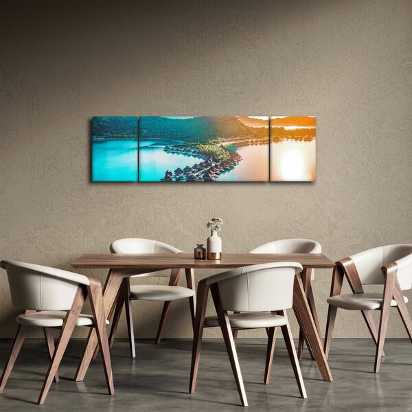 Obraz - Bora Bora (170x50 cm)