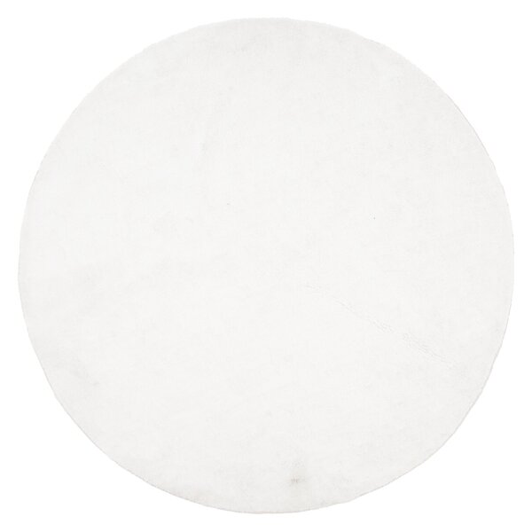 Kulatý koberec Undra, bílý, ⌀200
