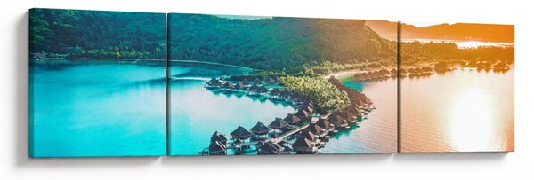 Obraz - Bora Bora (170x50 cm)