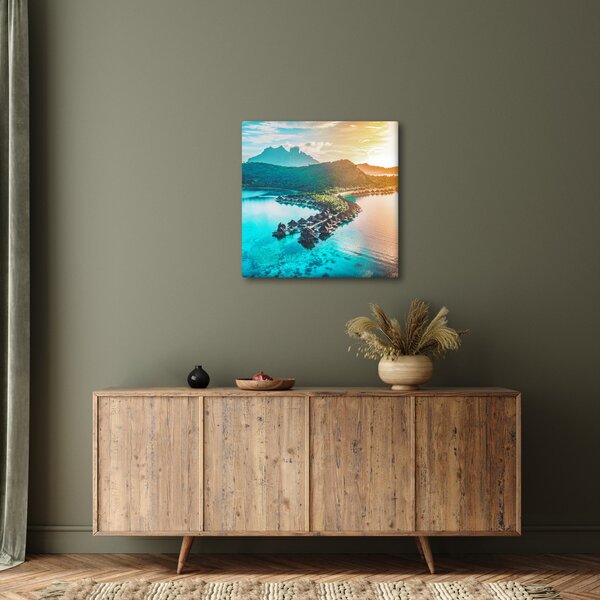 Obraz - Bora Bora (30x30 cm)