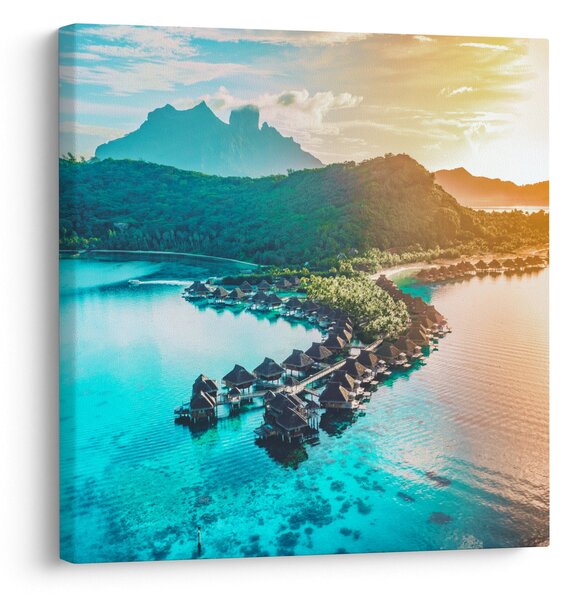 Obraz - Bora Bora (30x30 cm)