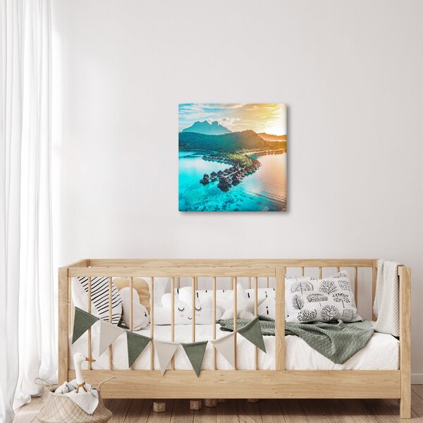 Obraz - Bora Bora (30x30 cm)