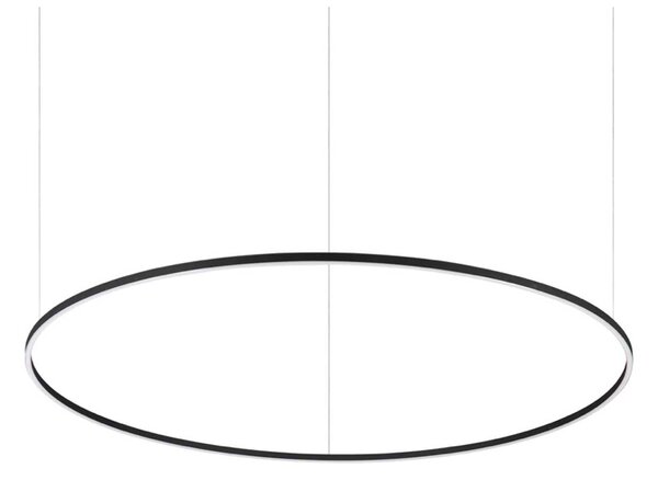 Ideal lux Oracle SLIM LED kruhové svítidlo černé Ø 500mm3000KNE