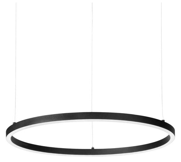 Ideal lux Oracle SLIM LED kruhové svítidlo černé Ø 500mm3000KNE