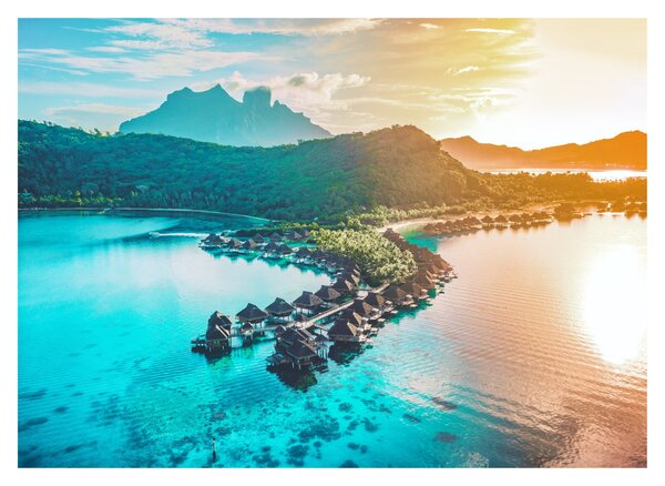Obraz - Bora Bora (70x50 cm)