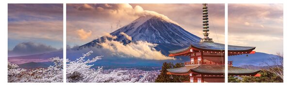 Obraz - Hora Fuji (170x50 cm)