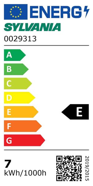 LED žárovka Sylvania RETRO E27 2700K 7W stmívatelné