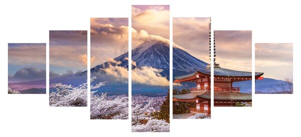 Obraz - Hora Fuji (210x100 cm)