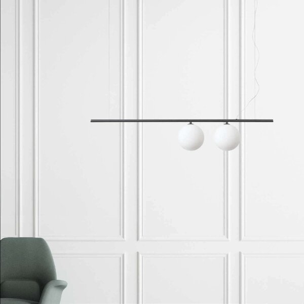 Ideal lux Perline G9 závěsné svítidlo Černá