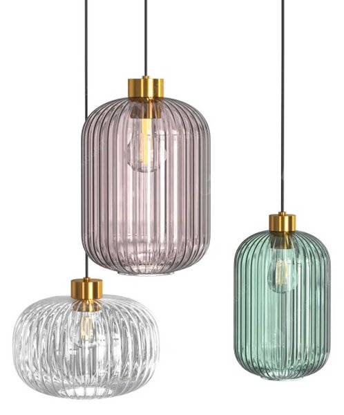 Ideal lux MINT E27 závěsné svítidlo Ø240Zelená
