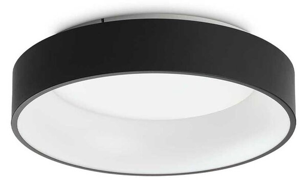 Ideal lux Ziggy LED kruhové stropní svítidlo černé Ø450mm