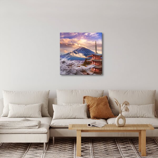 Obraz - Hora Fuji (30x30 cm)