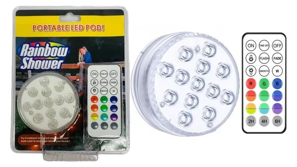 LED světlo do bazénu Rainbow Shower