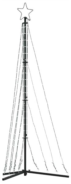 LED vánoční stromek 339 teple bílých LED 182 cm 3307645