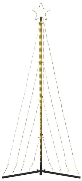 LED vánoční stromek 339 teple bílých LED 182 cm 3307645