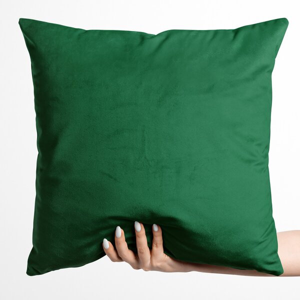 Biante Sametový povlak na polštář Velvet Premium SVP-032 Zelený 30 x 50 cm