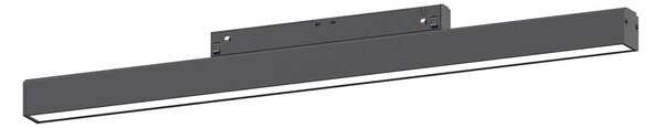 KARIZMA luce Linea LED svítidlo pro 48V lištu OPAL černé 3000KLON/OFF