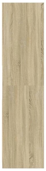 Šatní skříň dub sonoma 80 x 50 x 200 cm kompozitní dřevo 3307695