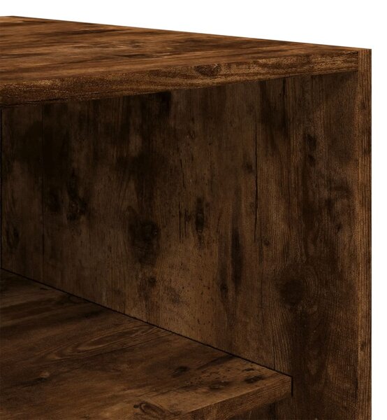 Šatní skříň kouřový dub 80 x 50 x 200 cm kompozitní dřevo 3307697