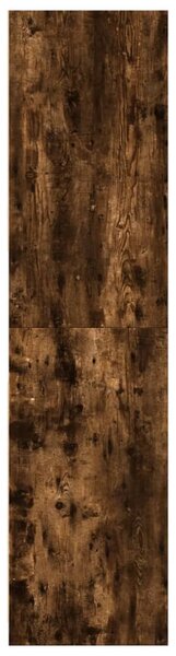 Šatní skříň kouřový dub 80 x 50 x 200 cm kompozitní dřevo 3307697