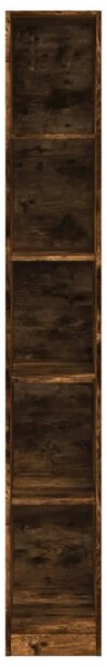 Šatní skříň kouřový dub 30 x 50 x 200 cm kompozitní dřevo 3307706