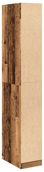 Šatní skříň old wood 30 x 50 x 200 cm kompozitní dřevo 3307691