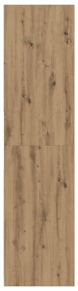 Šatní skříň dub artisan 80 x 50 x 200 cm kompozitní dřevo 3307701