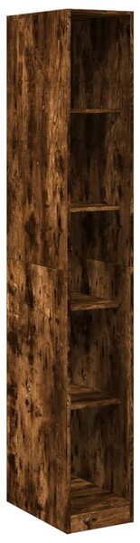 Šatní skříň kouřový dub 30 x 50 x 200 cm kompozitní dřevo 3307706