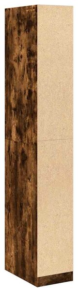 Šatní skříň kouřový dub 30 x 50 x 200 cm kompozitní dřevo 3307688