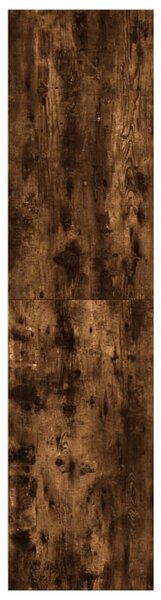 Šatní skříň kouřový dub 30 x 50 x 200 cm kompozitní dřevo 3307706