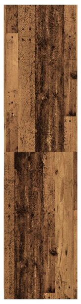 Šatní skříň old wood 80 x 50 x 200 cm kompozitní dřevo 3307700