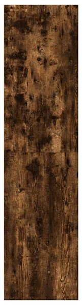 Šatní skříň kouřový dub 30 x 50 x 200 cm kompozitní dřevo 3307688