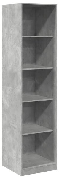 Šatní skříň betonově šedá 50 x 50 x 200 cm dřevotříska 3307714