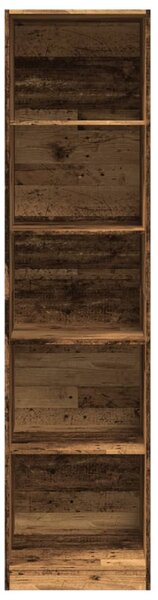 Šatní skříň old wood 50 x 50 x 200 cm kompozitní dřevo 3307718