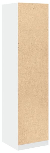 Šatní skříň bílá 50 x 50 x 200 cm kompozitní dřevo 3307711