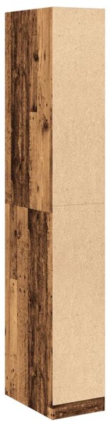 Šatní skříň old wood 30 x 50 x 200 cm kompozitní dřevo 3307709