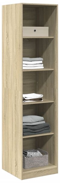 Šatní skříň dub sonoma 50 x 50 x 200 cm kompozitní dřevo 3307713