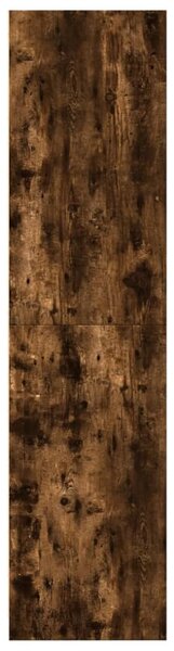 Šatní skříň kouřový dub 50 x 50 x 200 cm kompozitní dřevo 3307715