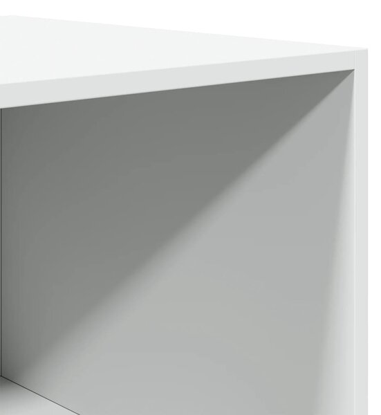Šatní skříň bílá 50 x 50 x 200 cm kompozitní dřevo 3307711