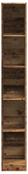 Šatní skříň old wood 30 x 50 x 200 cm kompozitní dřevo 3307709