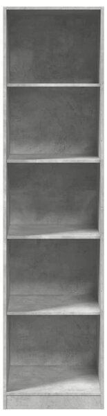 Šatní skříň betonově šedá 50 x 50 x 200 cm dřevotříska 3307714