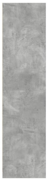Šatní skříň betonově šedá 50 x 50 x 200 cm dřevotříska 3307714