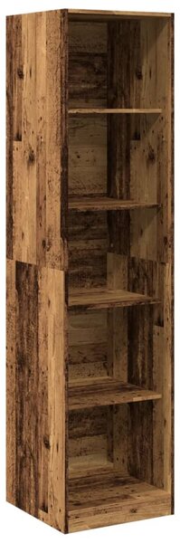 Šatní skříň old wood 50 x 50 x 200 cm kompozitní dřevo 3307718