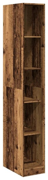 Šatní skříň old wood 30 x 50 x 200 cm kompozitní dřevo 3307709